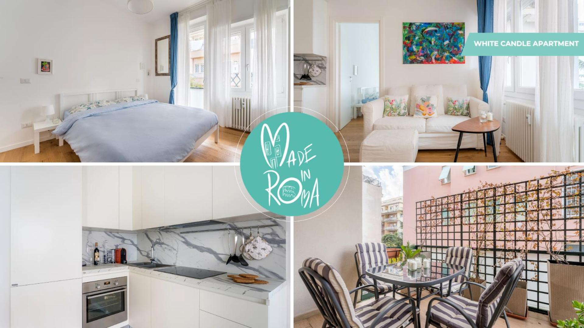 White Candle Apt, Close To San Pietro, Gemelli And Center * Rome